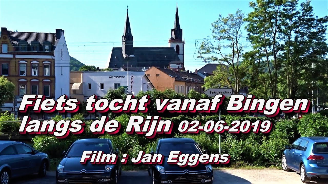 Fietstocht vanaf Bingen langs de Rijn 02 06 2019