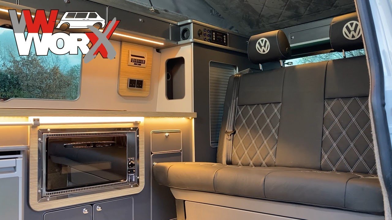 VW Worx 2019 LWB T6 Caravelle to Custom Camper Conversion
