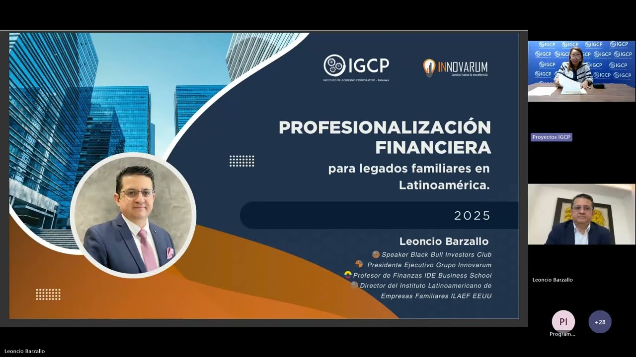 Webinar: La Sostenibilidad en Empresas Familiares.