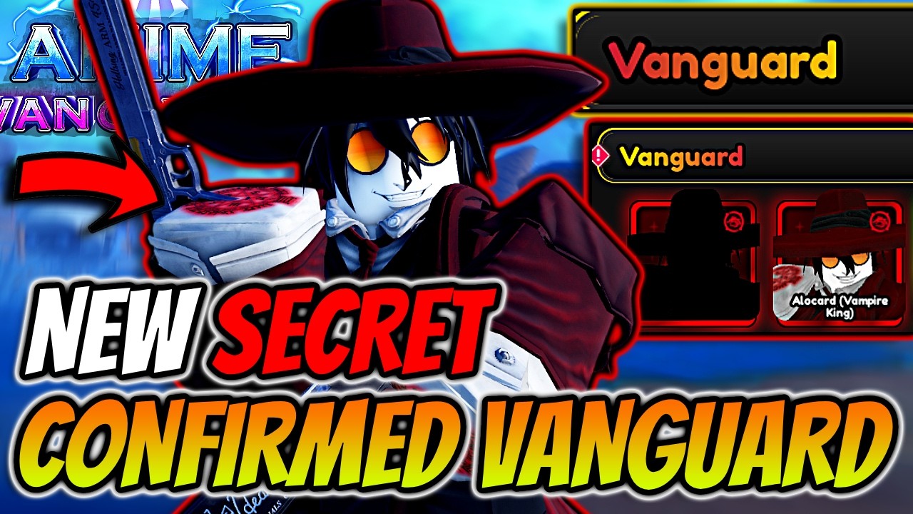 Insane *NEW* Secret CONFIRMED Vanguard In Anime Vanguards Update 11!