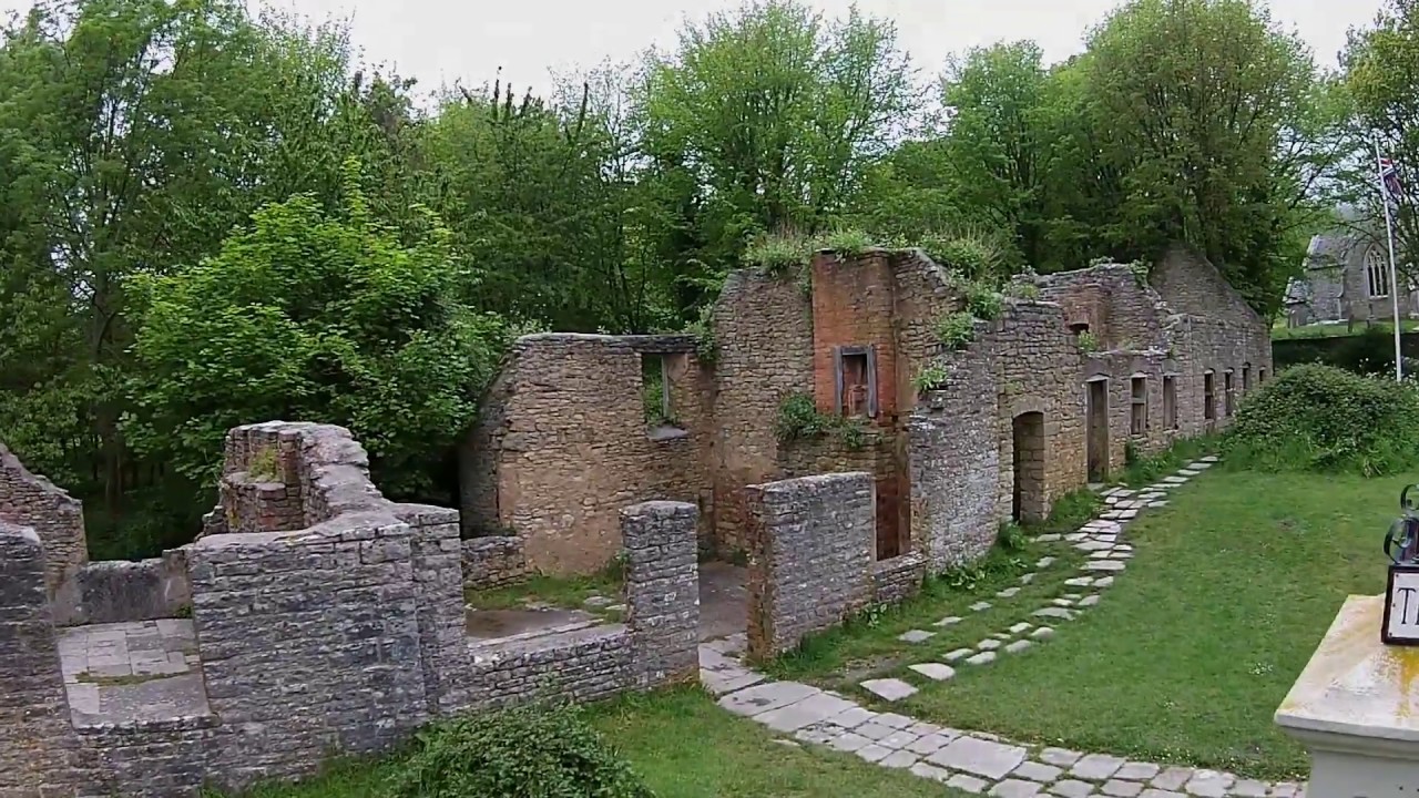 Tyneham Ghost Village, Dorset UK - Drone Footage