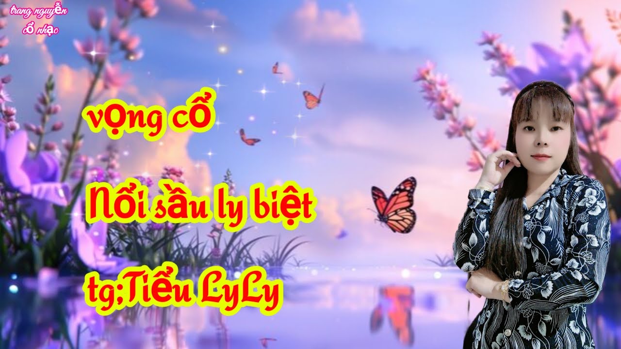 Vọng cổ Nỗi Sầu Ly Biệt/st:Tiểu LyLy/trang nguyễn trình bày/karaoke Hoài Nam