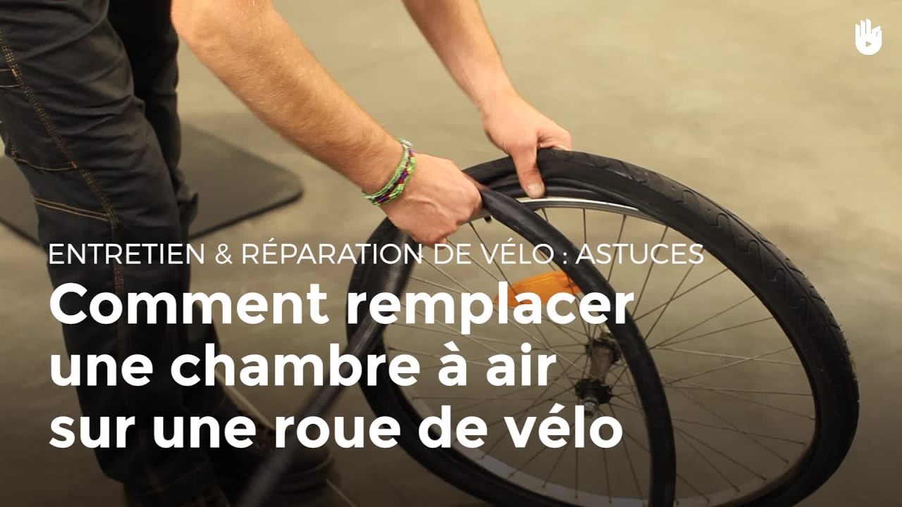 Comment remplacer la chambre à air d'un vélo | Réparer son vélo