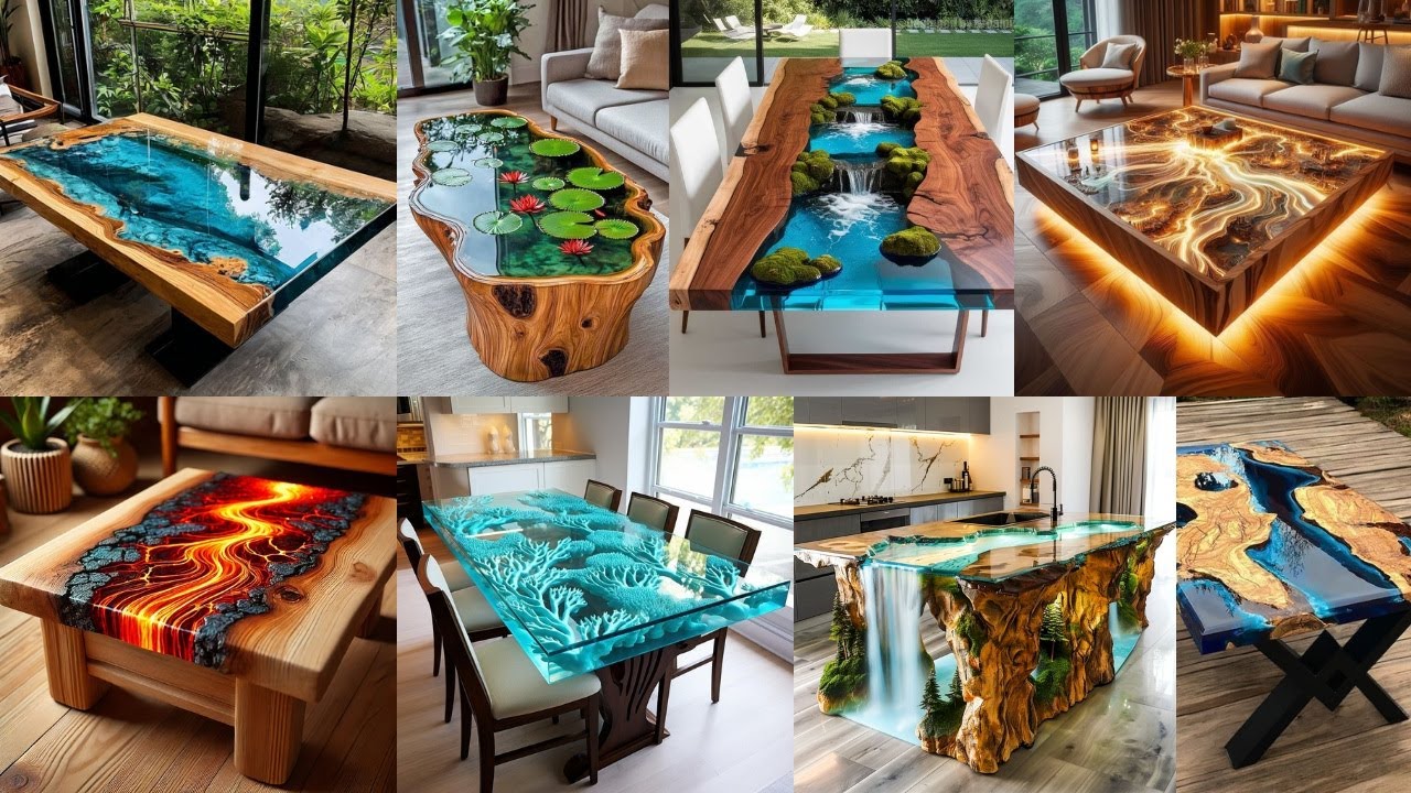 Epoxy Resin Tables That Look Too Good to Be Real