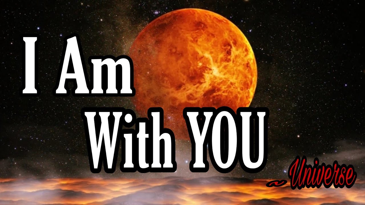 I am with you in this exciting and challenging time // Message From Universe 🌈🦋❤️
