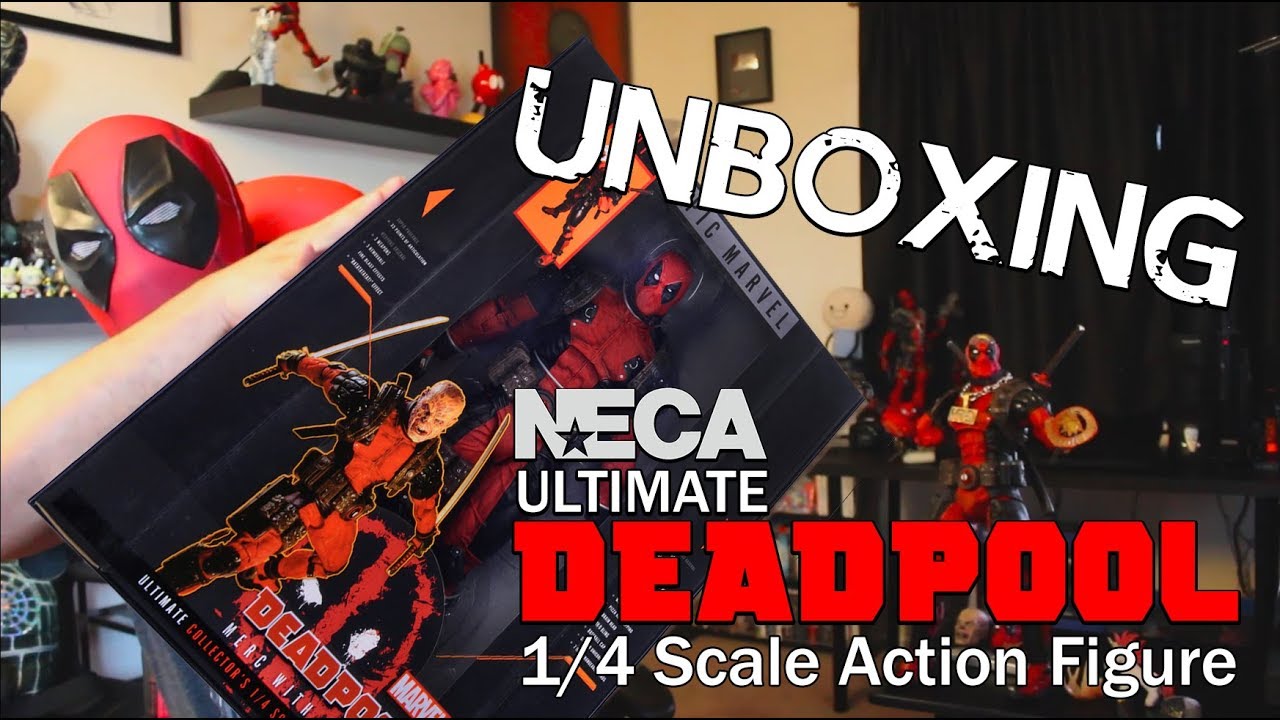 NECA Ultimate Deadpool Action Figure Toy - Unboxing