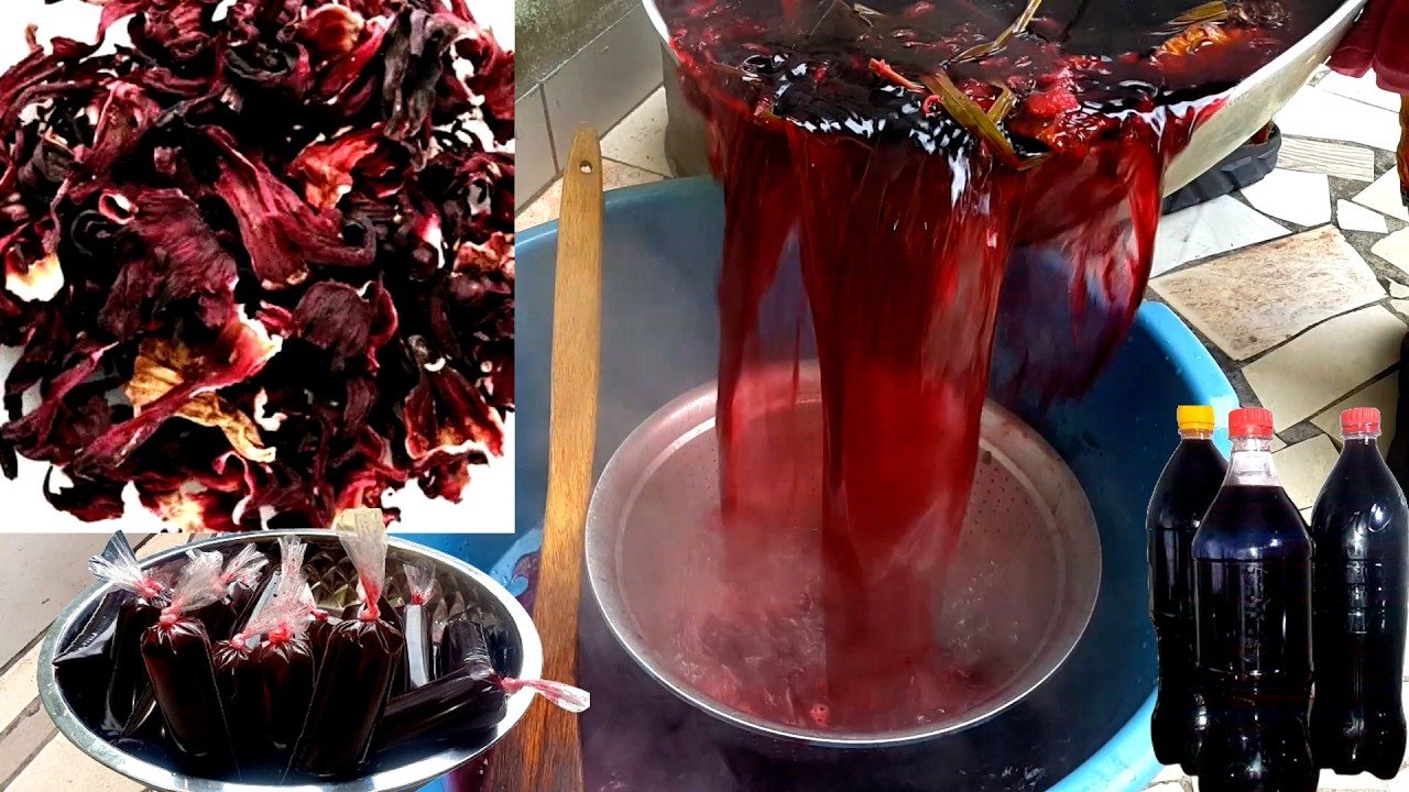 Jus de bissap(folerer)Maison :Recette inratable