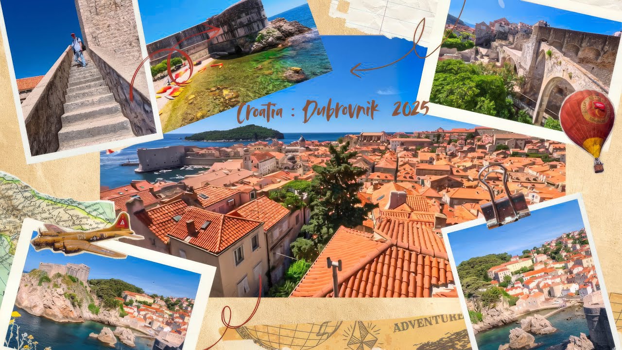 Croatia 2025: EP6 Dubrovnik (1) – From the Walls, See the Adriatic Pearl  從杜布羅夫尼城牆看世界，俯瞰亞得里亞海的明珠.