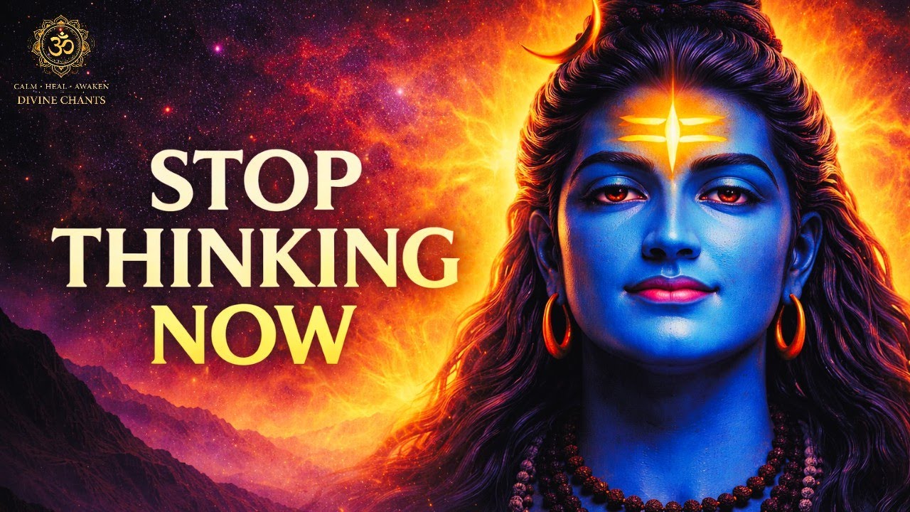 Stop Overthinking Instantly | 432Hz Shivoham Mantra for Deep Peace (15 Min