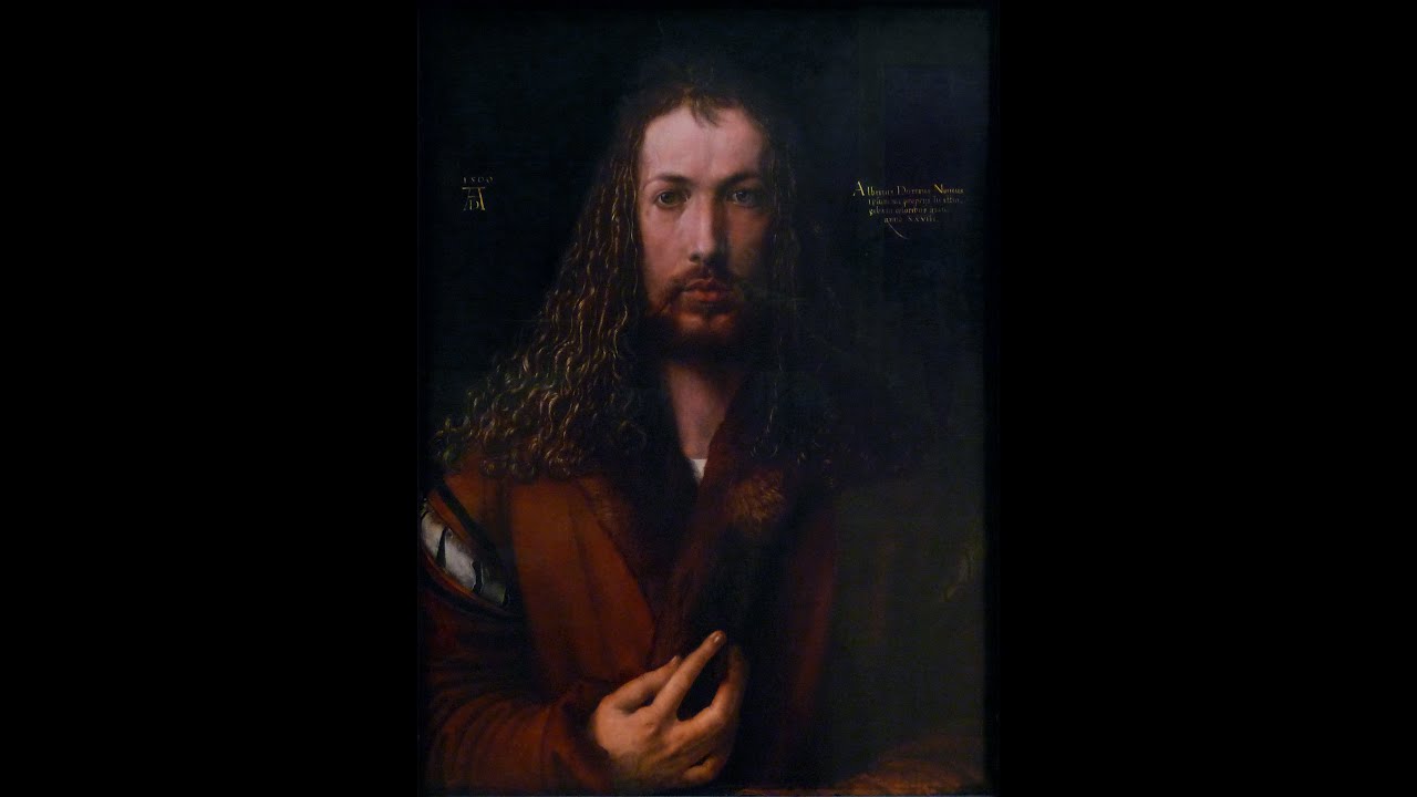 D&uuml;rer, Self-portrait (1500)