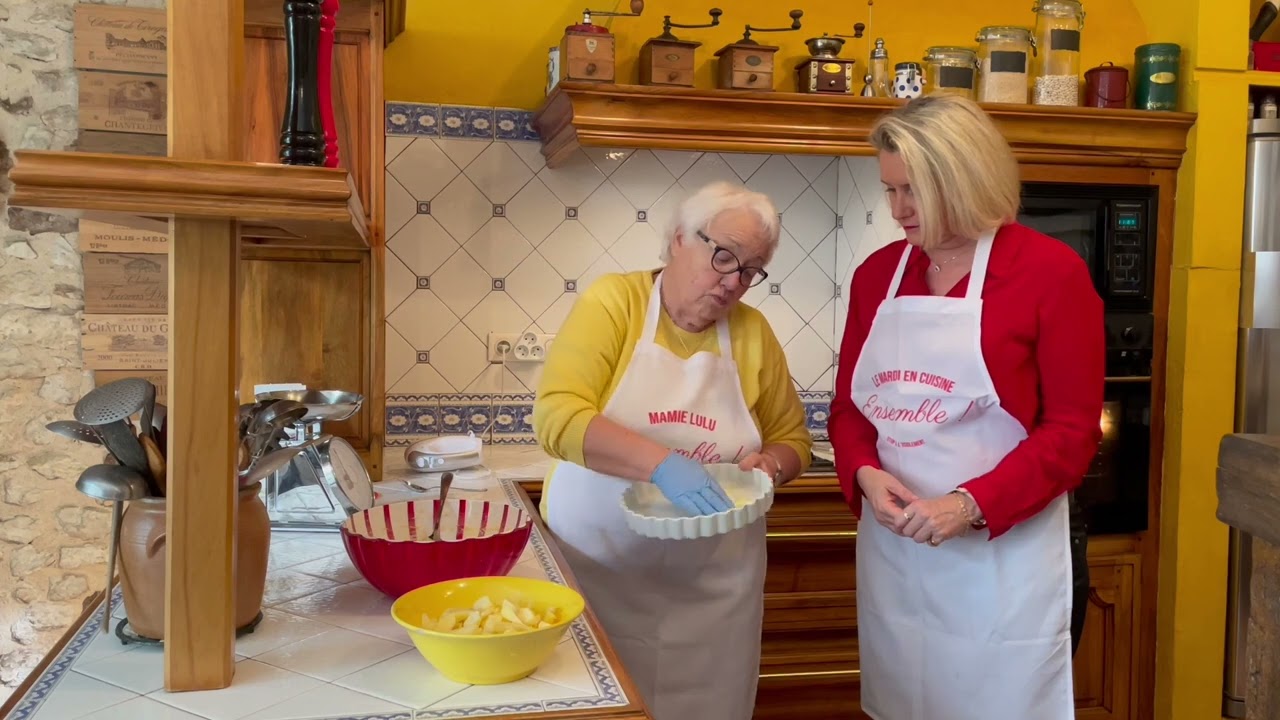 Le gâteau aux pommes et mascarpone de Mamie Lulu