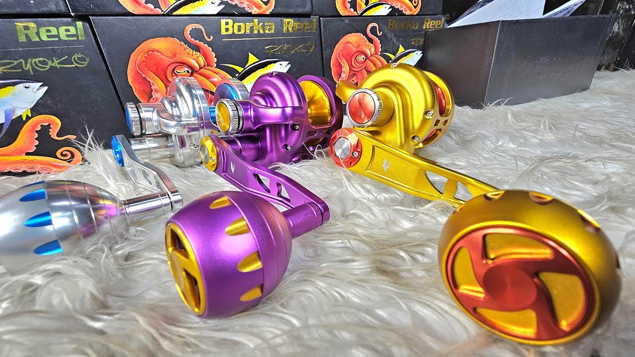 รอกตกปลาบึก ทะเล สัตว์ประหลาด RYOKO BORKA 200R