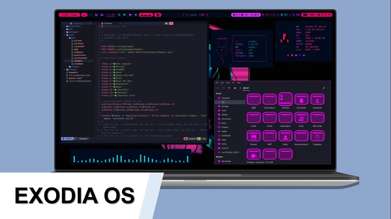 Exodia OS Linux | Exodia OS Review | Linux untuk Programmer | Linux untuk Hacking |Review Linux 2023