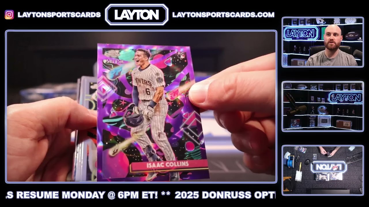 2025 Topps Cosmic Chrome Baseball Hobby 8 Box Case Break #36