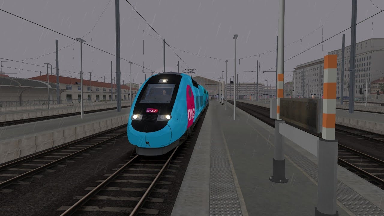 Train Simulator - Au commande d'un TGV OUIGO entre Marseille et Lyon