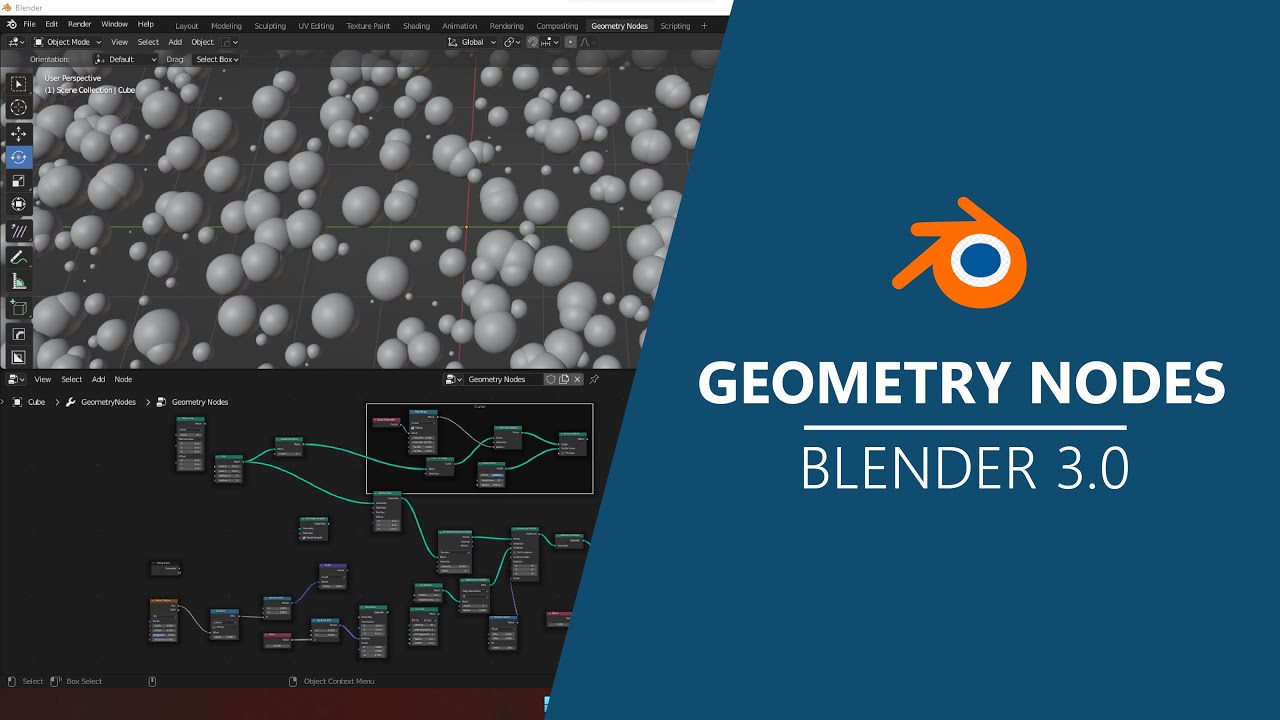 Introduction To Geometry Nodes (Blender 3.0 Tutorial In Nepali)