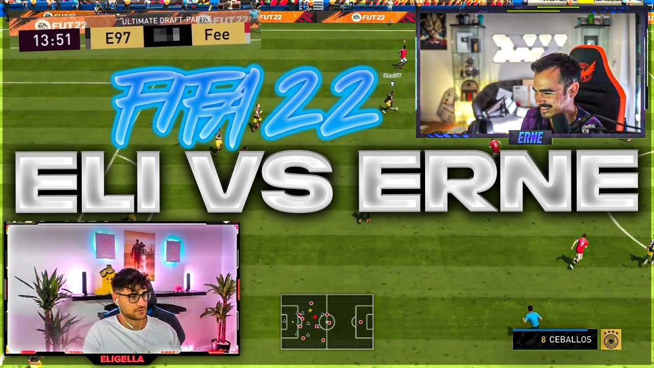 FIFA 22: ELI VS ERNE (FEELFIFA)🔥⚔️| ELIGELLA