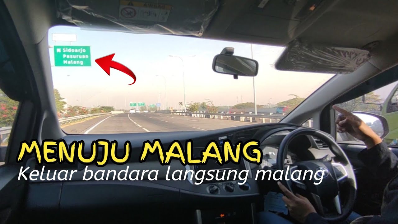 Rute Keluar Bandara Juanda Menuju Malang Via Toll