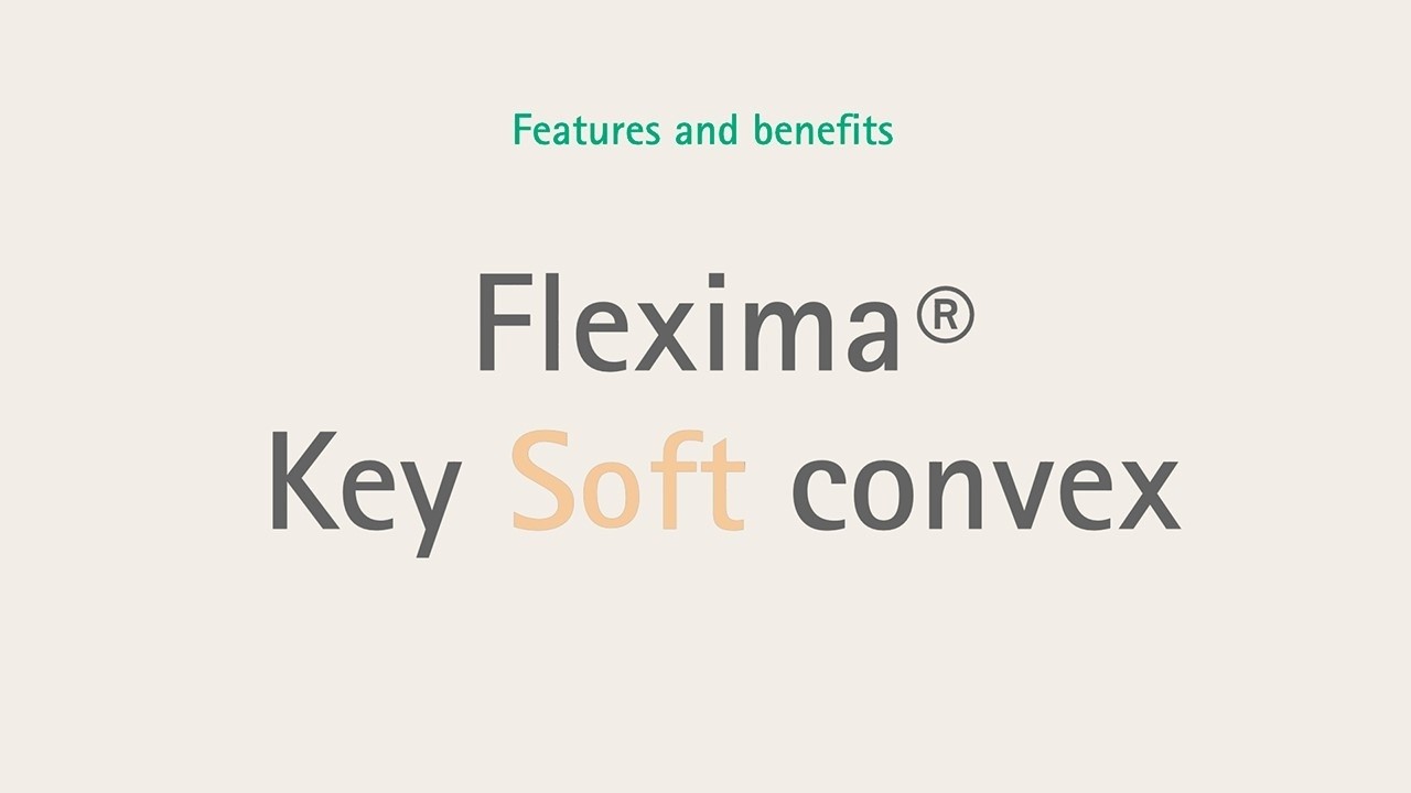 Flexima® Key Soft convex - Soft is the new key