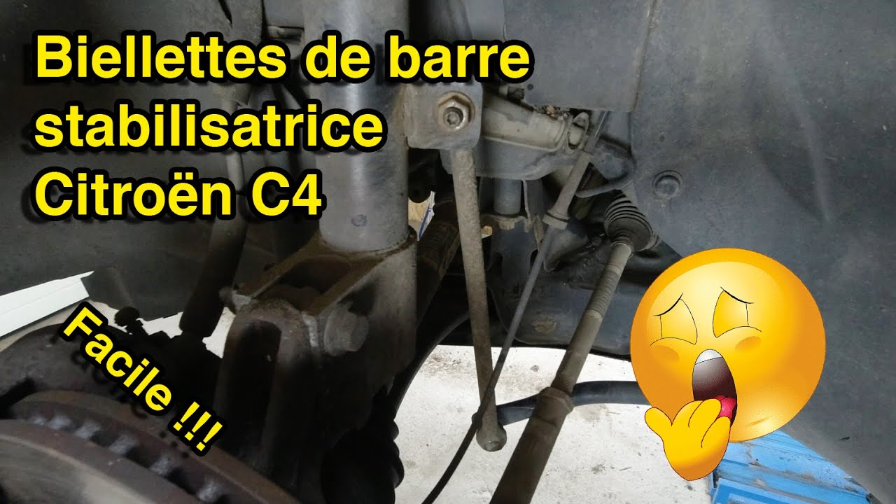 [COMMENT REMPLACER LES BIELLETTES DE BARRE STABILISATRICE SUR CITROËN C4 ]