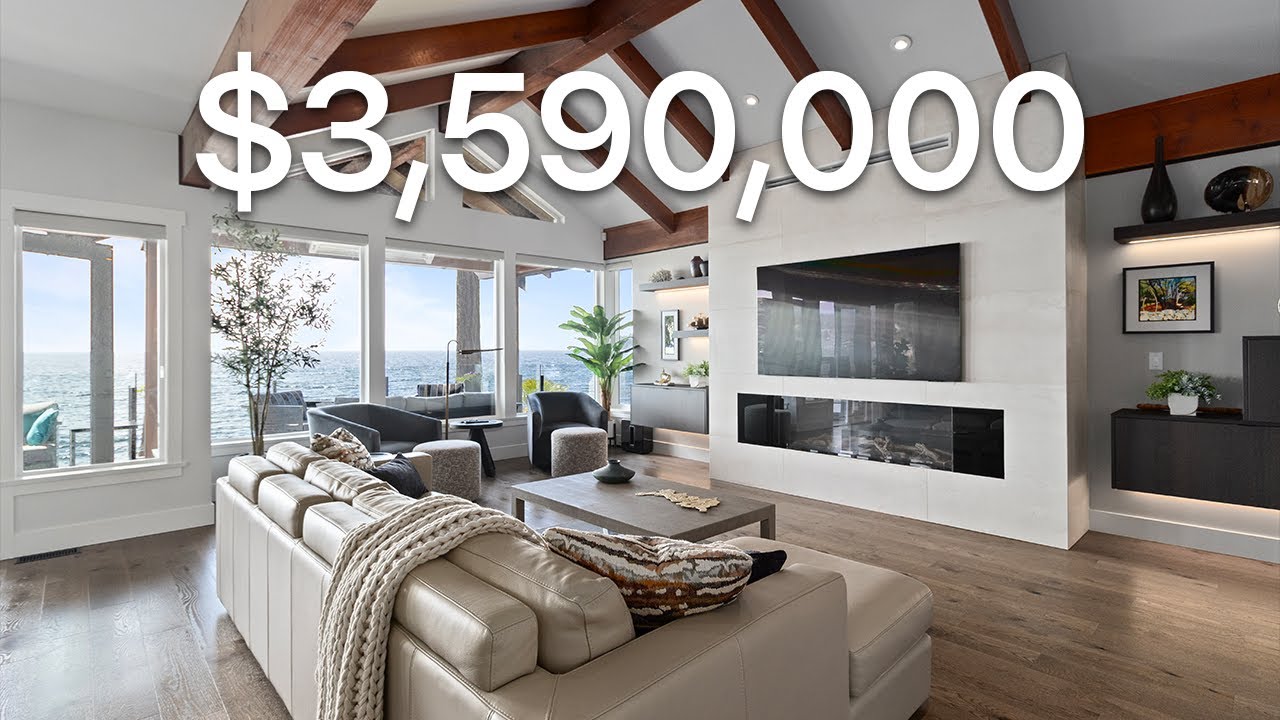 Inside a $3,500,000 Waterfront Home in Sechelt, BC