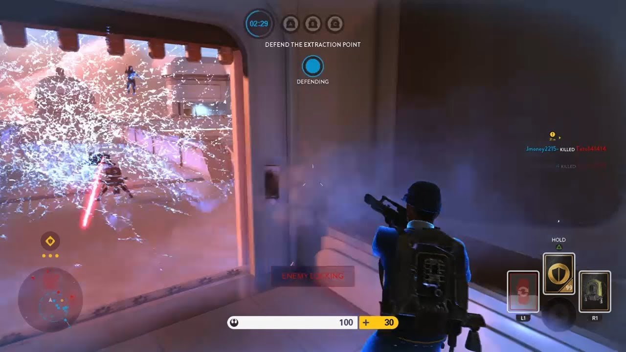 Star Wars Battlefront | Using The EE-4 | Sabotage!