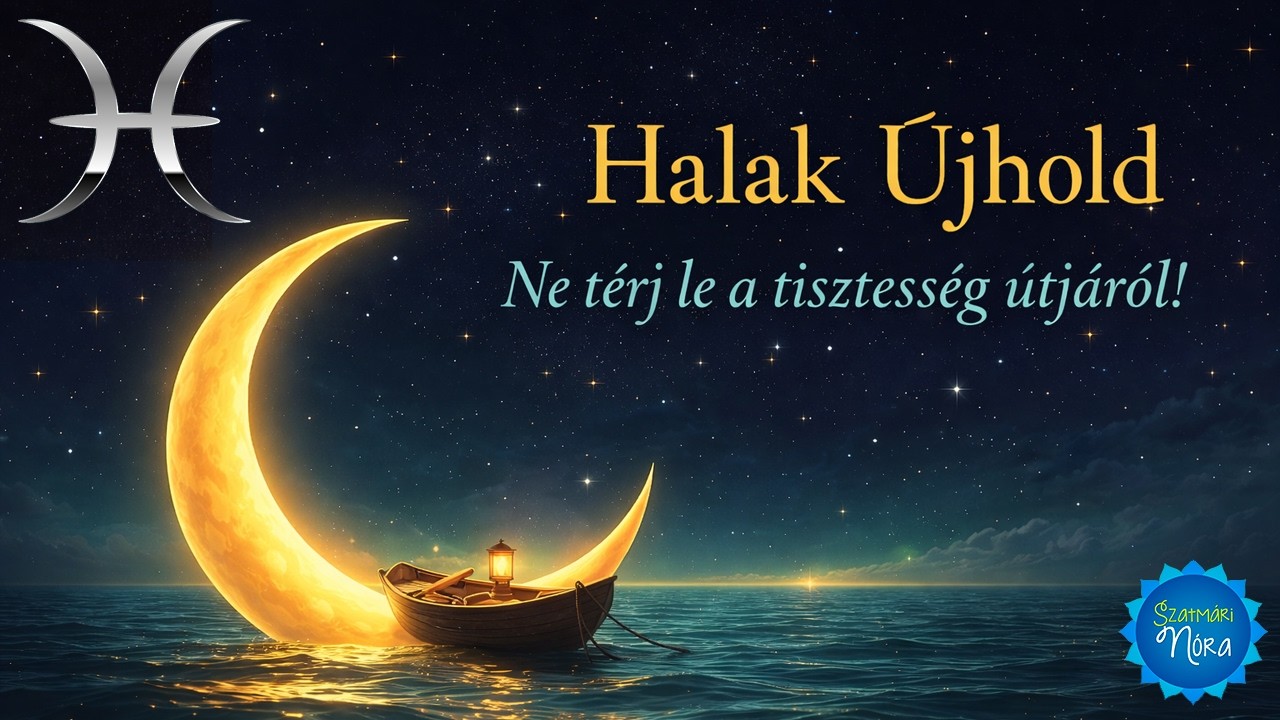 ♓🌑 A sors most pr&oacute;b&aacute;ra teszi a lelkiismeretedet! 𝐇𝐀𝐋𝐀𝐊 𝐔́𝐉𝐇𝐎𝐋𝐃 2026. m&aacute;rcius 19.