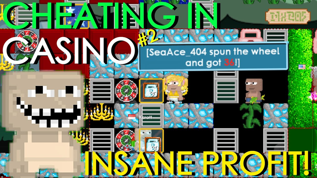 CHEATING IN CASINO! #2 (INSANE PROFIT) | TYPING IN GROWTOPIA CASINOS