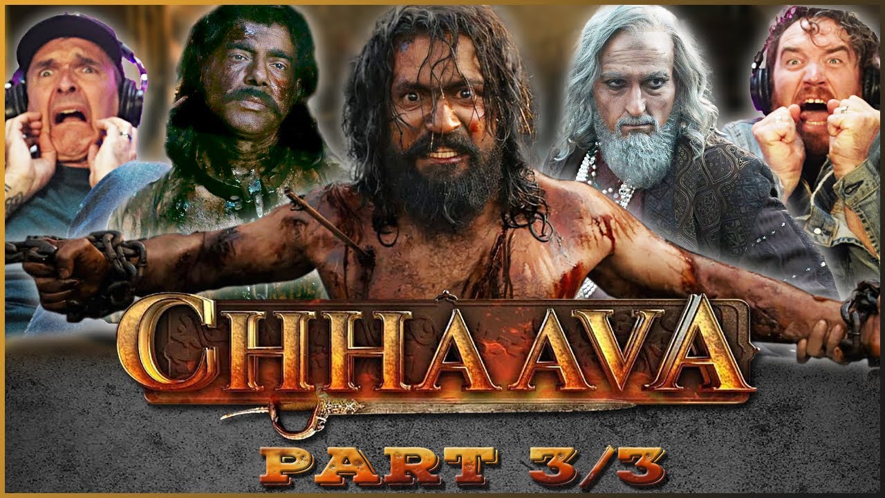 Chhaava MOVIE REACTION 3/3!! | Vicky K | Rashmika M | Akshaye K