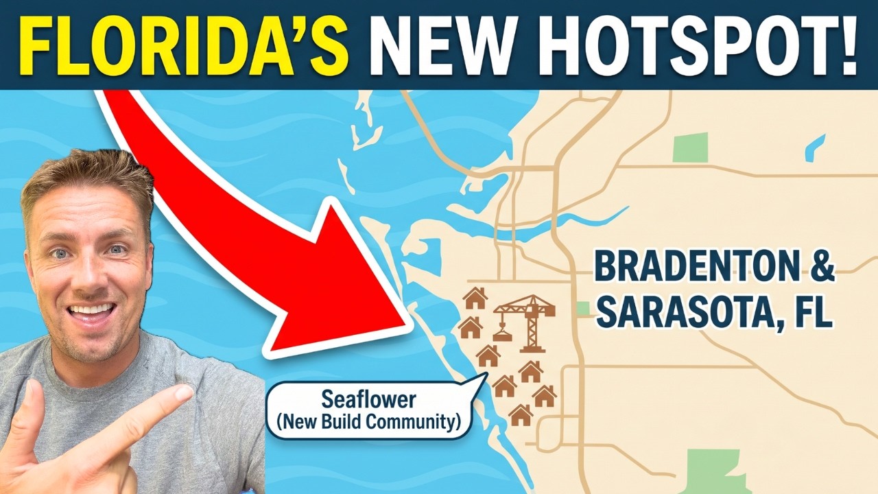 Brand New Homes Close to Sarasota Beaches 🔥 | Seaflower Model Tour | Cardel Homes