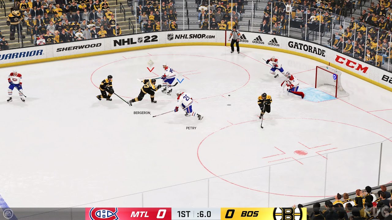 NHL 22 - Montreal Canadiens vs Boston Bruins - Gameplay (PS5 UHD) [4K60FPS]
