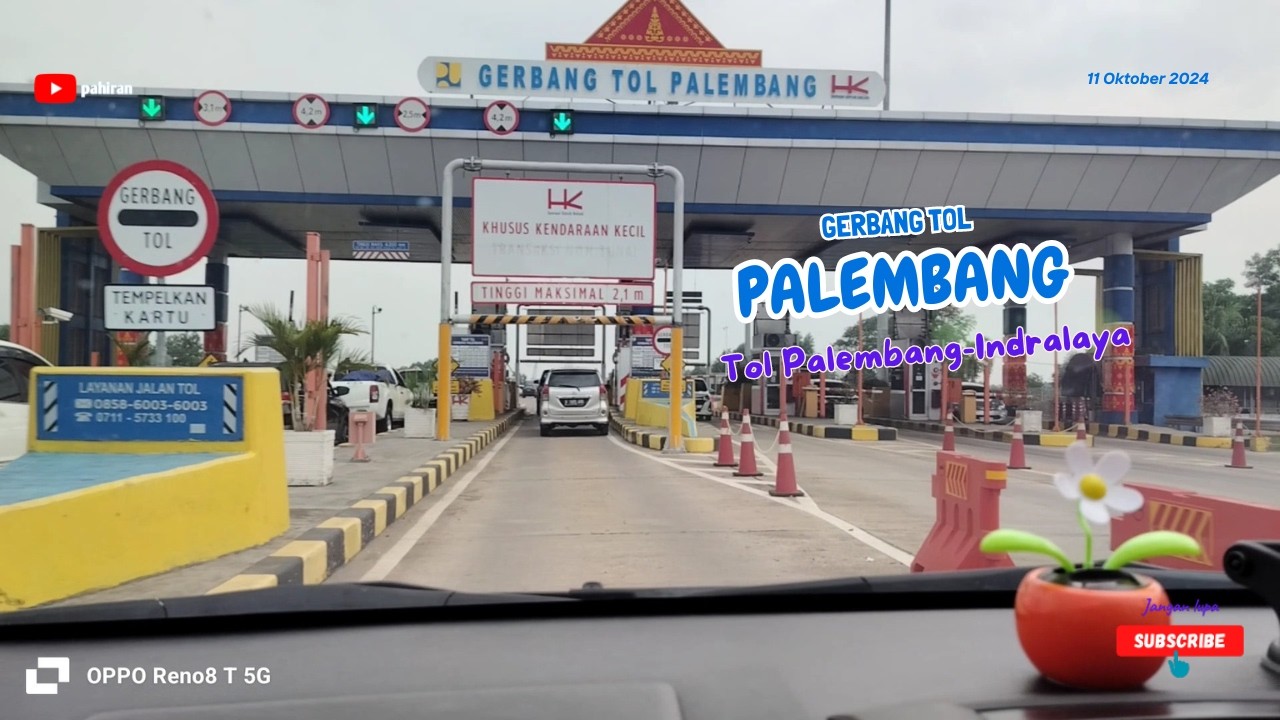 GERBANG TOL PALEMBANG || Tol Palembang-Indralaya 