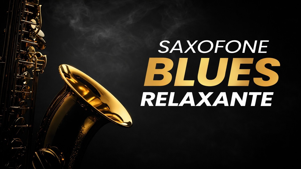 Blues com Saxofone Emocionante – Jazz Instrumental Relaxante