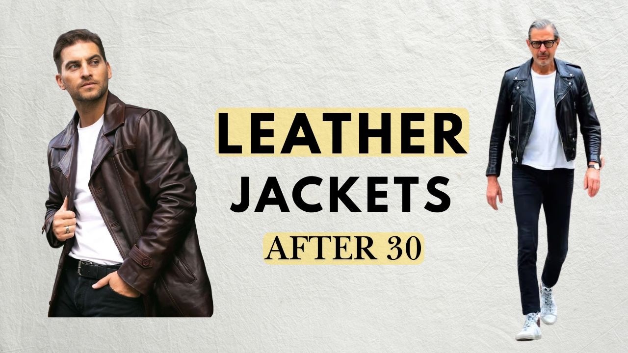 How to Style a Leather Jacket for Men