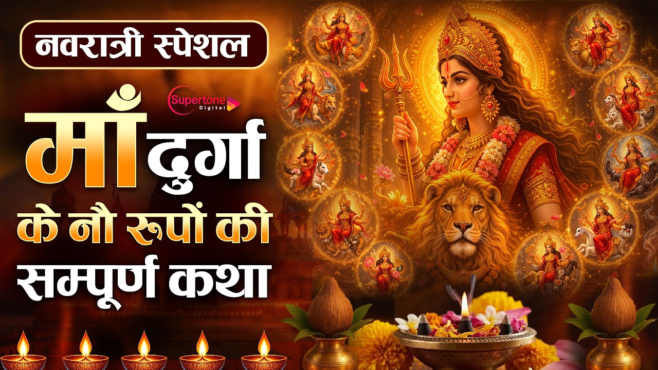 चैत्र नवरात्रि स्पेशल 2026 - माँ दुर्गा के नौ रूपों की सम्पूर्ण कथा Nav Durga Katha नव दुर्गा की कथा