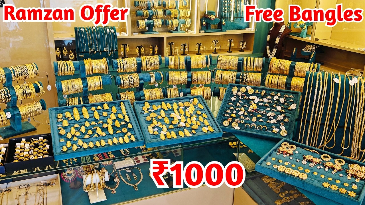 Ramzan Naya Designs Bridal Premium Nizami & Gold Look Jewellery | FREE Bangles | Tolichowki Hyd