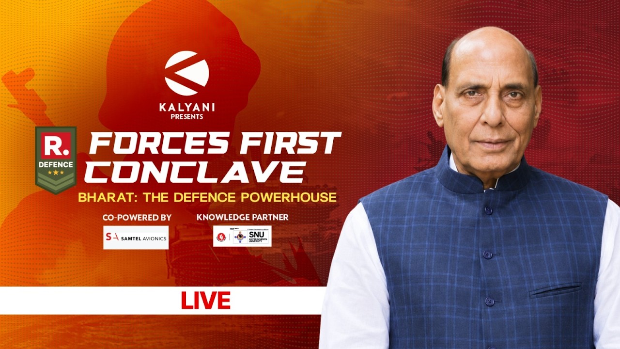 LIVE: Raksha Mantri Rajnath Singh At R Defence Forces First Conclave 2026