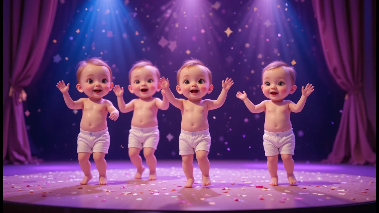 Dudi Dudi Dam Dam Dance | Funny Kids Videos | Kids & Babies Rhymes