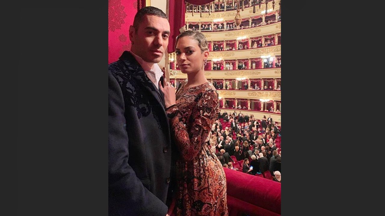 Elodie e Marracash alla prima de La Scala - STORIES
