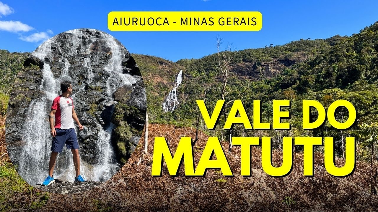CACHOEIRAS do VALE DO MATUTU em AIURUOCA, Minas Gerais