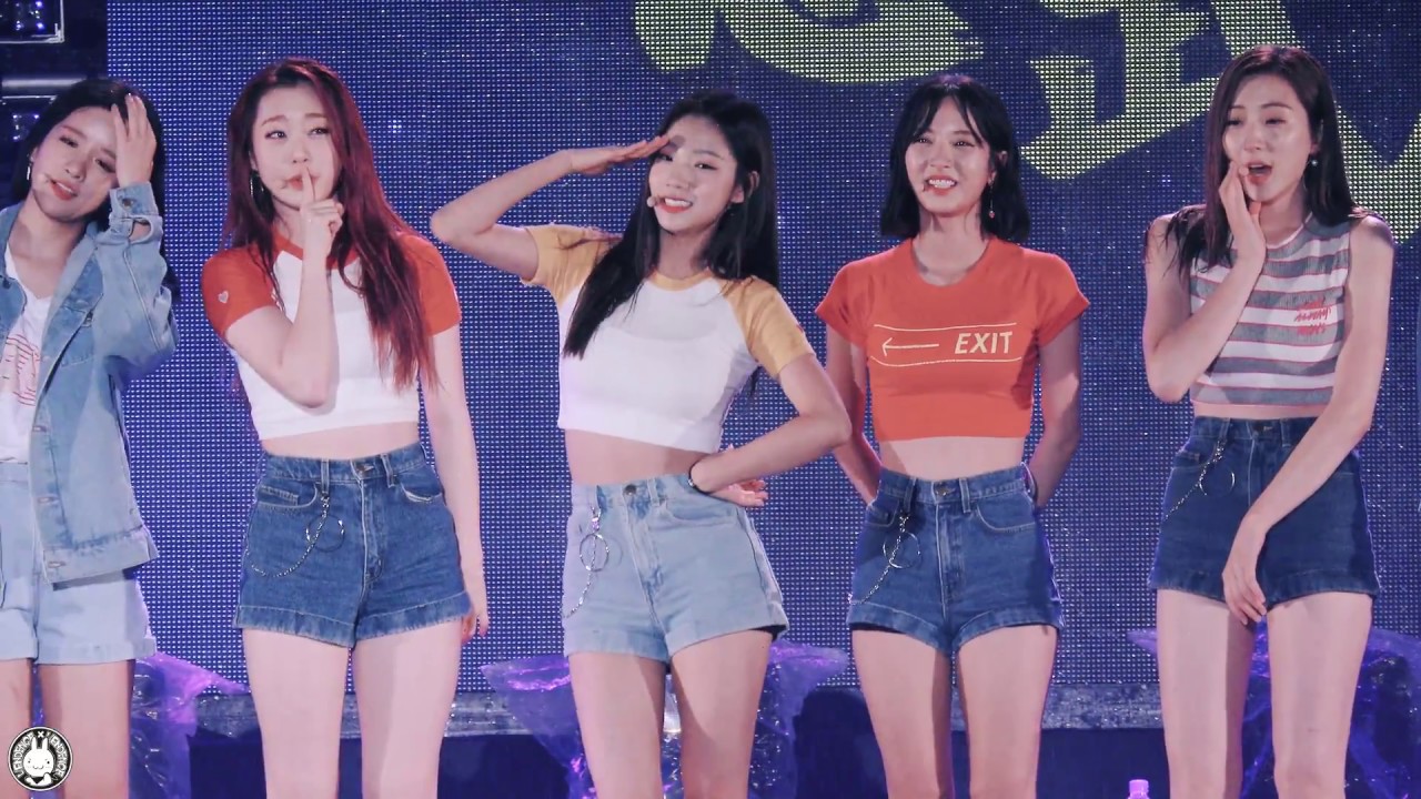 [4K] 171012 우주소녀 직캠 '여름,성소,보나,설아 애교' WJSN Fancam @아라가야 충무음악회 함안 By 벤뎅이