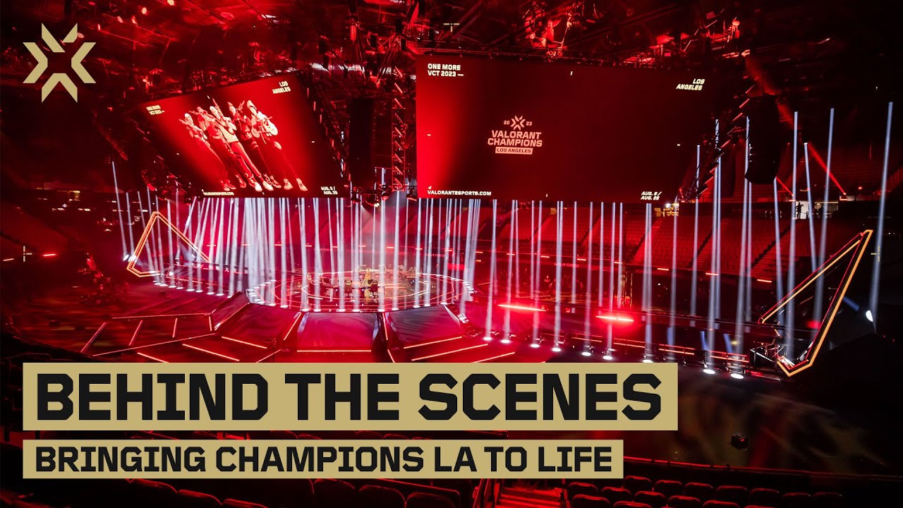Behind the Scenes: Bringing VALORANT Champions LA to Life