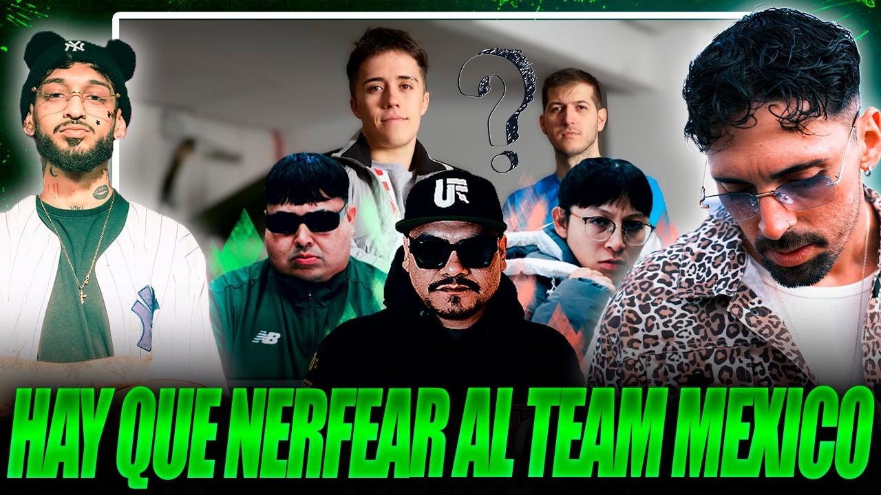 ACZINO, AZUKY, JONY BELTRÁN EL TEAM DE LA MUERTE MÉXICO🔥☠️ ¿Y EL TERCERO DE ESPAÑA?🔥☠️FMS WORLD CUP