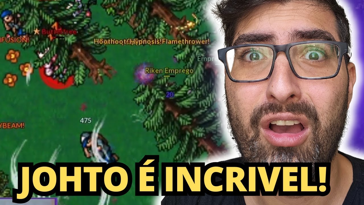 MEU PRIMEIRO DIA EM JOHTO NA POKEXGAMES!