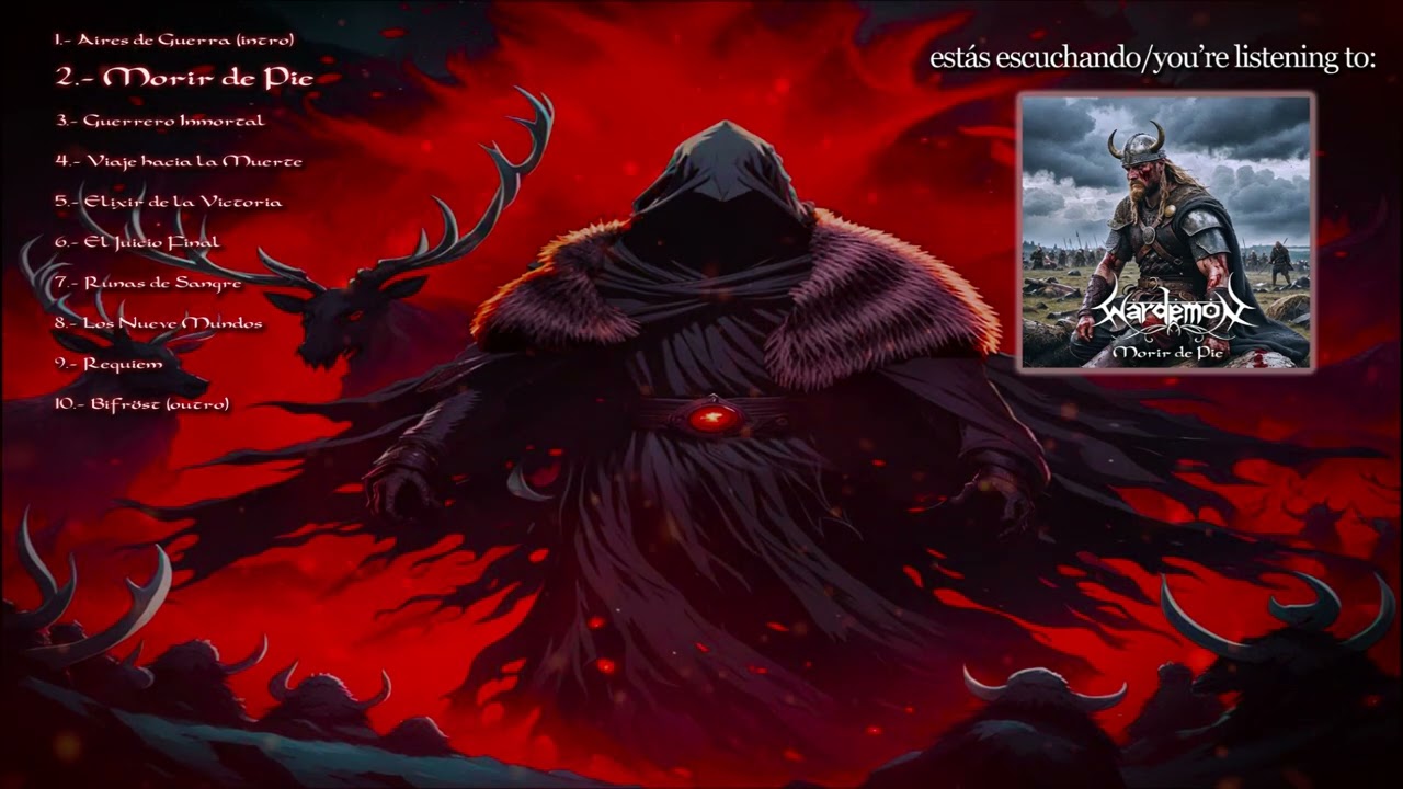 WARDEMON - Morir de Pie - Lyrics Español / Ingles