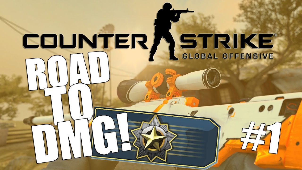 Road to DMG #1 (CS GO Competitive Gameplay!)