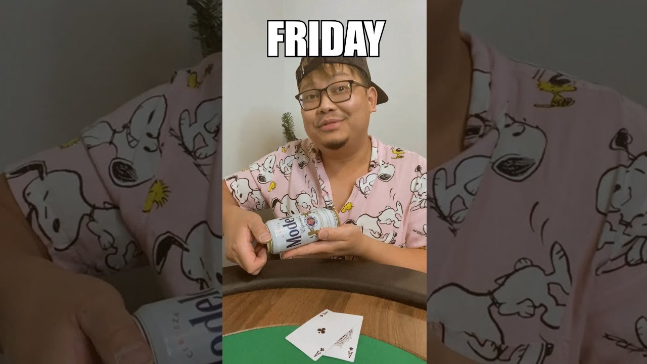 The Stages of Drinking During The Week