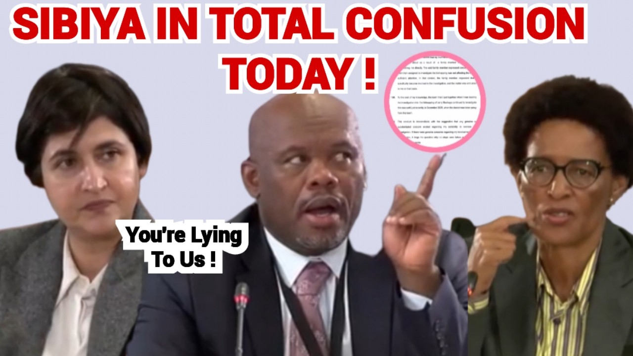 SIBIYA In Total Confusion In Parliament TODAY - More Details On JERRY BOSHOGA Ongoing.