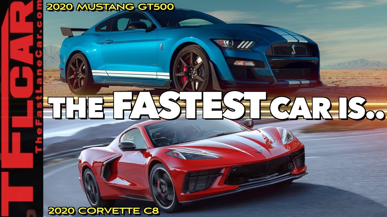 2020 Ford Mustang Shelby GT500 vs New Chevy Corvette C8 | Which One Is Better?