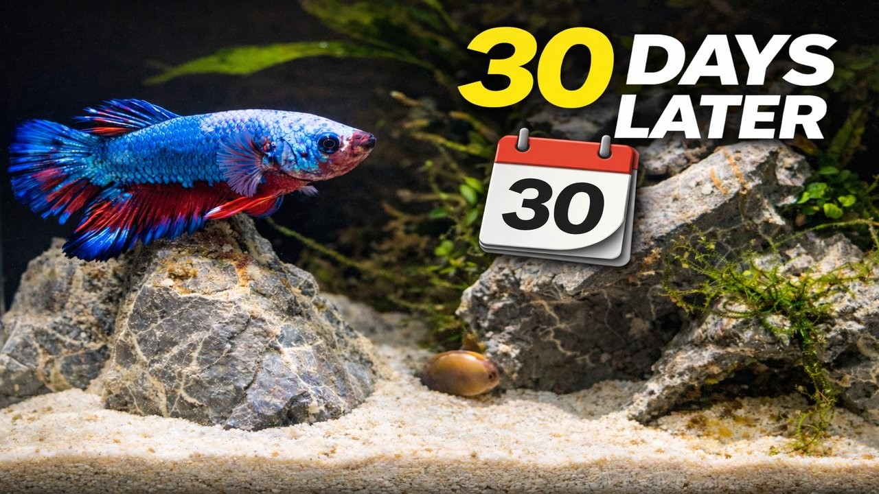 30 Days Later… Is This Betta Tank Still Easy?